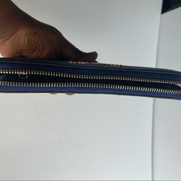 Michael kors women wallet medium size blue color - Picture 3 of 10